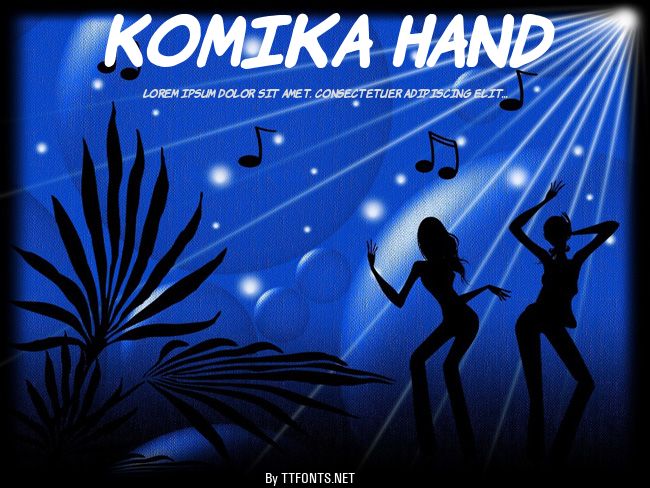 Komika Hand example